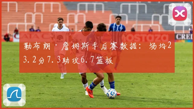 勒布朗·詹姆斯季后赛数据:场均23.2分7.3助攻6.7篮板